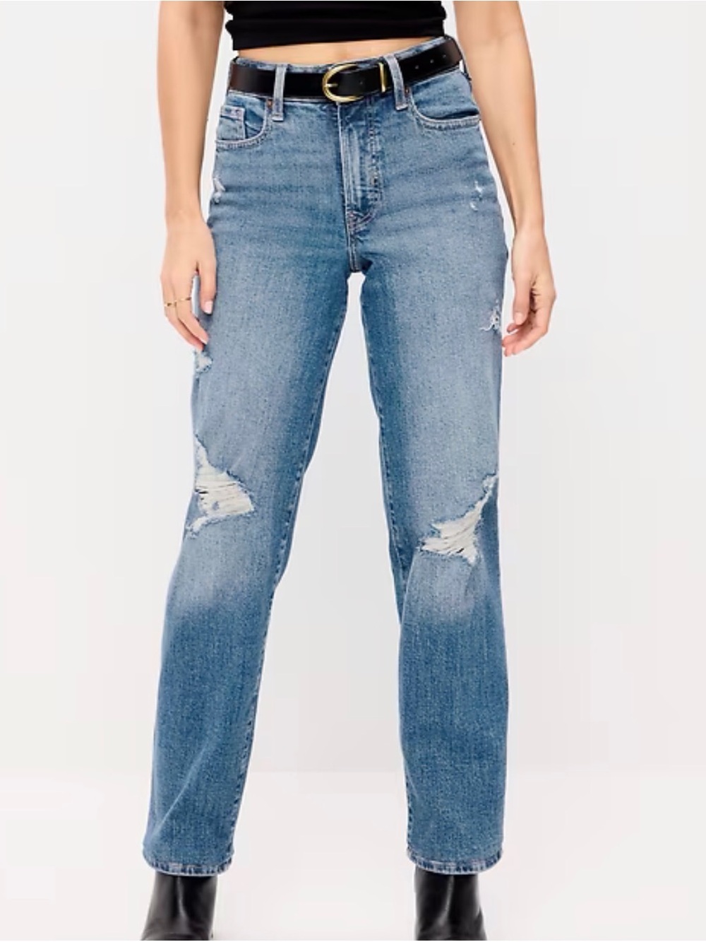 Old Navy O.G lose Distressed Women’s Jeans - Blue